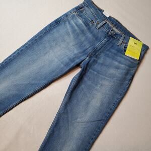 Levis Mens Size 33X32 NWT 511 Flex Straight Jeans Slim-Fit Denim Blue